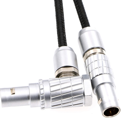 Lemo 2 Pin Male au lien ARRI Alexa Camera Power Cable de 2 Pin Male Right Angle Teradek