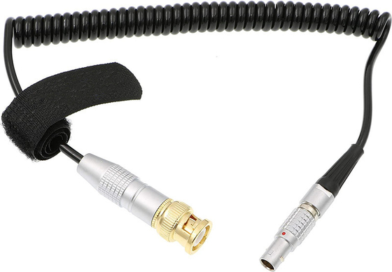 BNC à Lemo 5 broches mâle ARRI Mini Time Code Cable pour les appareils audio ZAXCOM