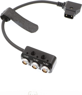 1 à 3 Mini Power Splitter Box Cable ARRI Teradek 26 cm D Tap Movi Pro Port AUX Pour le mâle À 3 pièces 2 broches Boîte féminine