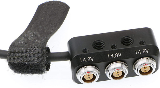 1 à 3 Mini Power Splitter Box Cable ARRI Teradek 26 cm D Tap Movi Pro Port AUX Pour le mâle À 3 pièces 2 broches Boîte féminine