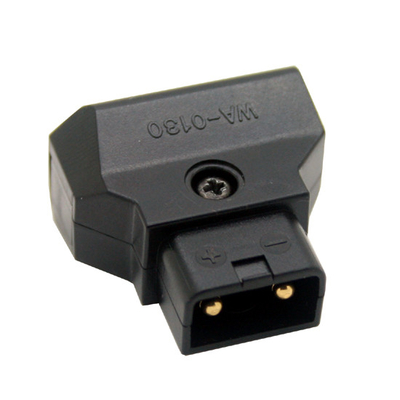 Connecteur à angle droit de Powertap de connecteur de Pin du robinet 2 du connecteur masculin P de D-robinet pour des systèmes d'alimentation de BMCC