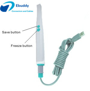 Cable connecteur en plastique de Lemo de série de REDEL P pour le connecteur médical d'endoscope d'industrie