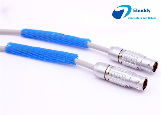 Cables électriques faits sur commande de flexibale mou superbe pour l'usage medcal avec les connecteurs compatibles de Lemo