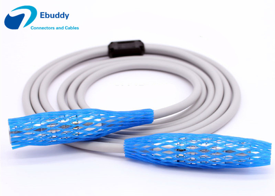 Cables électriques faits sur commande de flexibale mou superbe pour l'usage medcal avec les connecteurs compatibles de Lemo