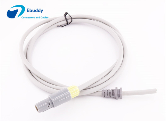 Cables électriques faits sur commande en plastique du redel 7pin de Lemo pour l'équipement de chirurgie esthétique