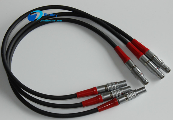 Borne faite sur commande de Lemo 00B 0b 1B 2B 2-32 de cables électriques de /TPE/PVC de silicium garantie de 1 an