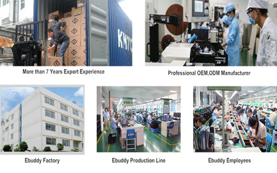 Ebuddy Technology Co.,Limited ligne de production en usine