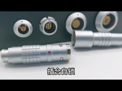 Connecteurs circulaires Lemo étanches, montés sur panneau, multipôles