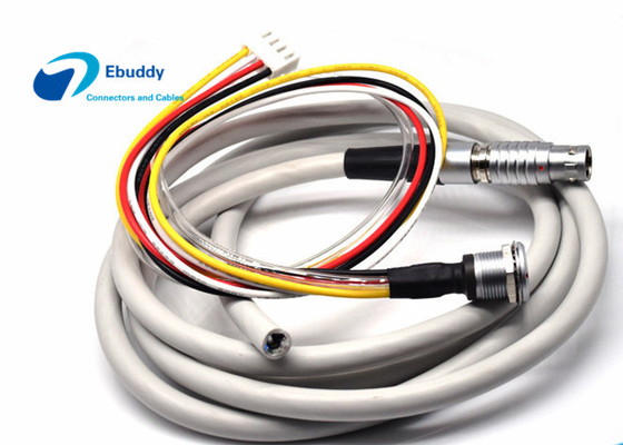 acheter Câbles électriques faits sur commande de canalisation d'essence de Lemo 2B des connecteurs 7pin Lemo 2B de système fluide électrique mélangés hybrides online manufacture
