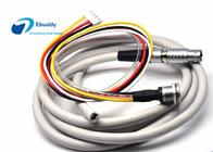 Câbles électriques faits sur commande de canalisation d'essence de Lemo 2B des connecteurs 7pin Lemo 2B de système fluide électrique mélangés hybrides