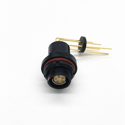 acheter La carte PCB noire de cable connecteur de Fischer a monté DBPC102A054 à angle droit fabrication en ligne