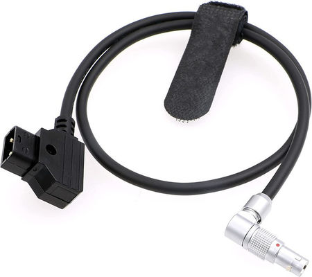 qualité  Zacuto Kameleon EVF Camera Power Cable Rotatable Lemo Right Angle 4 Pin Male To Reverse D-Tap Usine