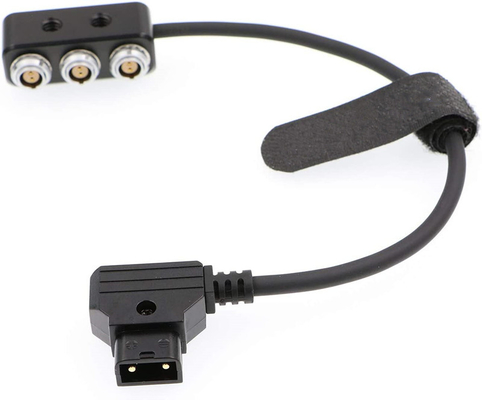 acheter 1 à 3 câble de boîte de séparateur de puissance D Tap Male Movi Pro AUX Port à 3 * 2 boîte de broche pour ARRI RED fabrication en ligne