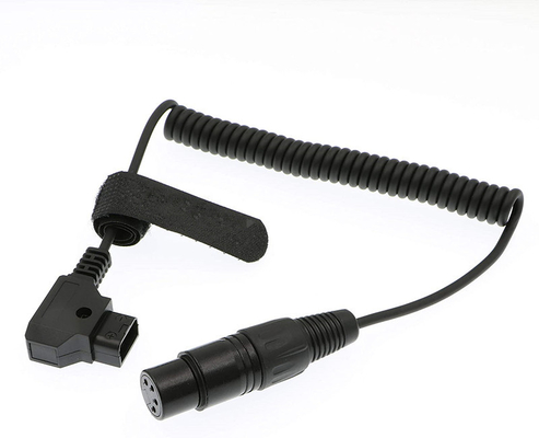acheter XLR 4 broches féminin à D tap câble d'alimentation enroulé pour la pratique 602 caméscope reflex Sony F55 SXS online manufacture