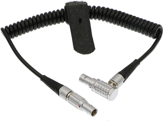 acheter Lemo 5 pin Timecode câble de connexion de caméra enroulé pour appareils audio fabrication en ligne