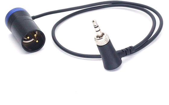 acheter 50 cm verrouillable 3 pin XLR mâle à 3,5 câble audio pour casque Sony D11 Retour par NEUTRIK fabrication en ligne