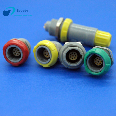 acheter Prise va-et-vient femelle en plastique de 3 connecteurs circulaires de Pin pour la soudure de carte PCB fabrication en ligne