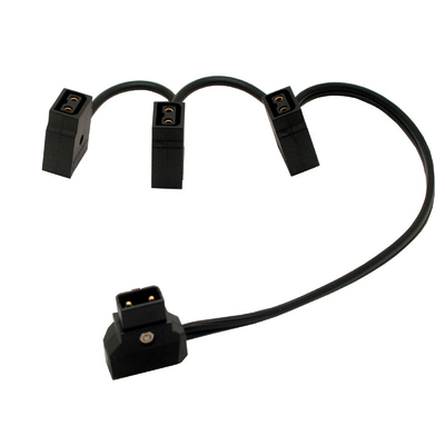 acheter Le D-robinet/les connexions d'alimentation d'énergie caméra de Powertap câblent le mâle du D-robinet 1 au câble de 3 femelles fabrication en ligne