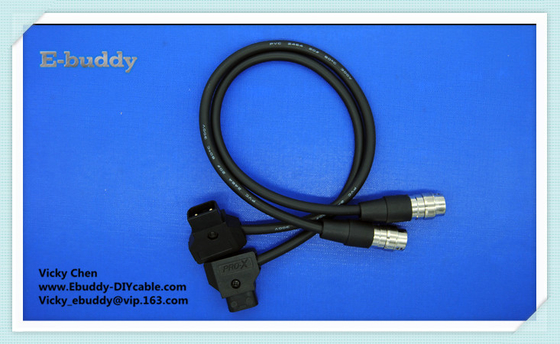 acheter 12 câbles de bloc alim. gainés par coutume de sécurité de PIN pour l'alimentation d'énergie de caméra de Sony fabrication en ligne