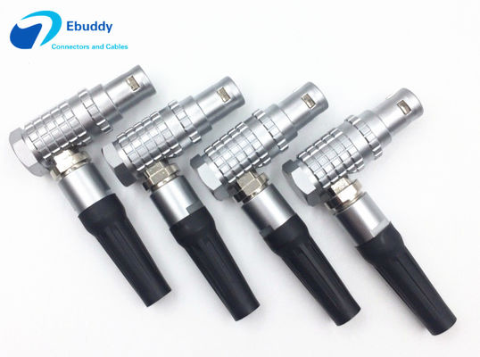 qualité  LEMO Metal Circular Connector FHG 1B 2 3 4 5 6 7 8 10 14 16 Pin Right Angle Connector Male Usine