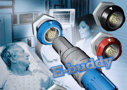 acheter Cable connecteur en plastique de Lemo de série de REDEL P pour le connecteur médical d'endoscope d'industrie fabrication en ligne