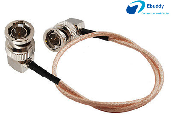 acheter Droite masculine visuelle du câble BNC de Lanparte HD IDS au câble coaxial de liaison RG179 de tresse à angle droit de prise de BNC fabrication en ligne