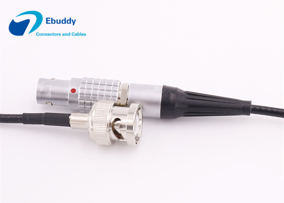acheter Lemo aux cables électriques faits sur commande de BNC FGG 0B 1B 2B 3B au mâle de BNC et au câble femelle fabrication en ligne