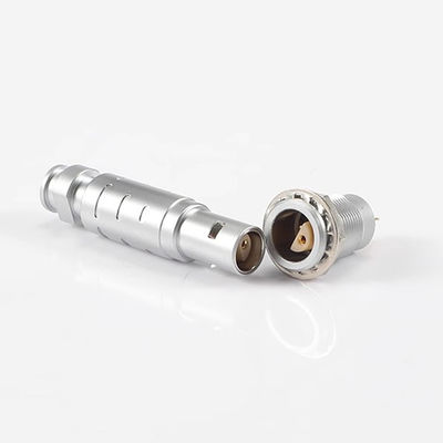 qualité  Lemo Coaxial Connector FFA ERA Series Single-core Half-Moon Aviation Plug Socket Usine