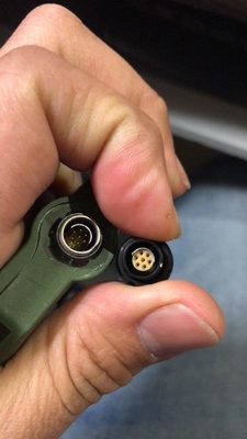 acheter Cable connecteur équivalent 102 103 de corps de solides solubles connecteur de 7 bornes Fischer avec les goupilles hommes-femmes online manufacture