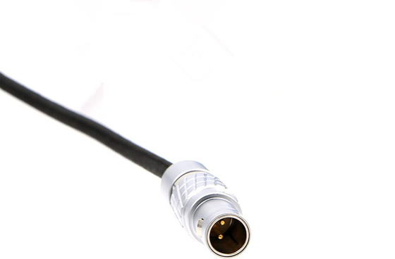 Lemo 2 Pin Male au lien ARRI Alexa Camera Power Cable de 2 Pin Male Right Angle Teradek