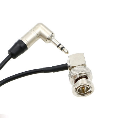 Tentacle à angle droit 3,5 mm TRS à droite Audio BNC Cable Timecode Assemblage HIFI