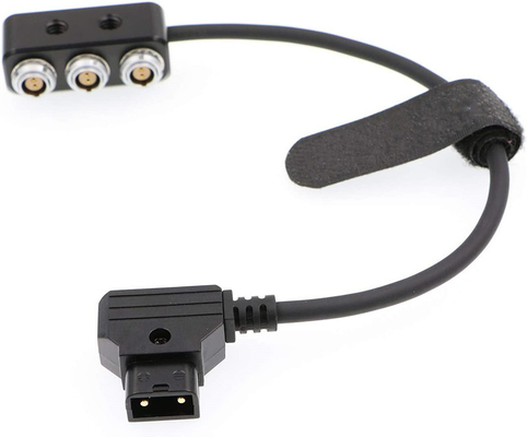 1 à 3 câble de boîte de séparateur de puissance D Tap Male Movi Pro AUX Port à 3 * 2 boîte de broche pour ARRI RED