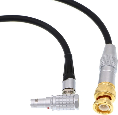BNC à Lemo 5 broches mâle ARRI Mini Time Code Cable pour les appareils audio ZAXCOM