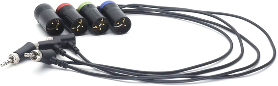 50 cm verrouillable 3 pin XLR mâle à 3,5 câble audio pour casque Sony D11 Retour par NEUTRIK