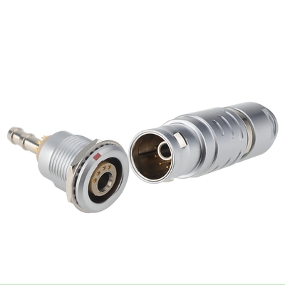 Connecteur mixte fluide-électrique 4 Signal + 1 ensemble de prise et prise fluide pour équipement de beauté