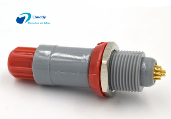 Femelle de saisie de la borne 1P 14 2 de Redel de prise de connecteurs circulaires compatibles en plastique médicaux